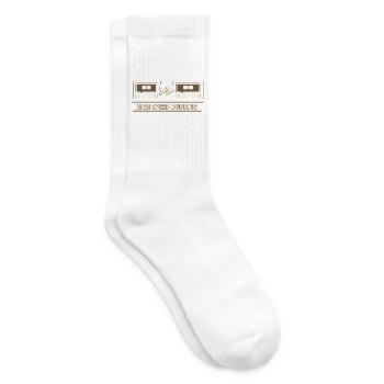 High Speed Dubbing Kassettendeck HiFi Audio - Tennissocken - Weiß - Rechts