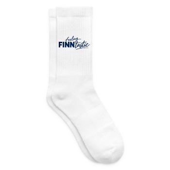 Finnland - Feeling FINNtastic - Finland - finnisch - Tennissocken - Weiß - Rechts