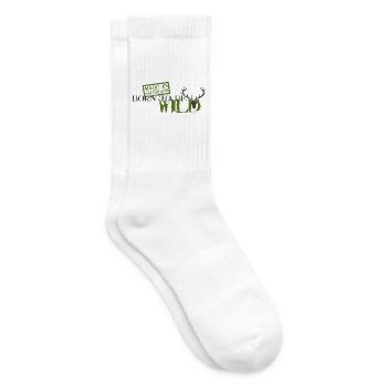 Made in Sauerland - Wild 2 - Tennissocken - Weiß - Rechts