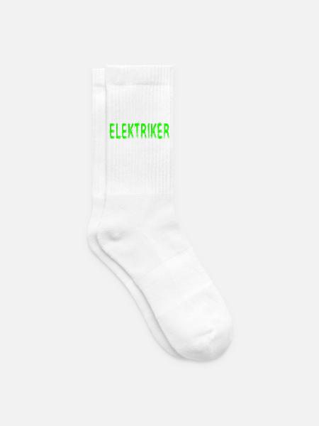 Elektriker Handwerker Design - Tennissocken - Weiß
