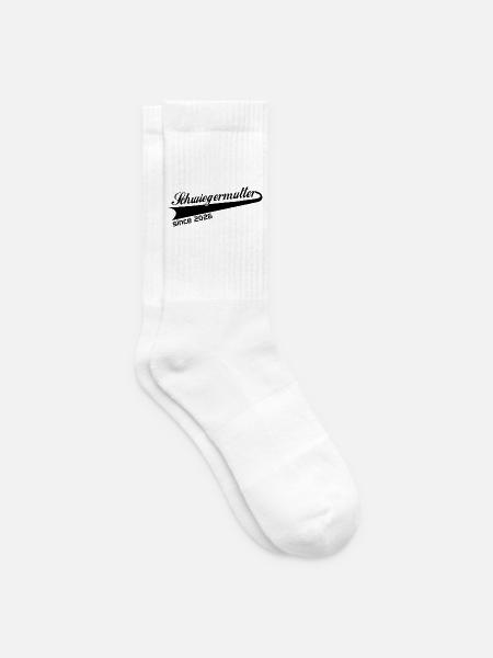 schwiegermutter 2026, beste schwiegermutter ever - Tennissocken - Weiß