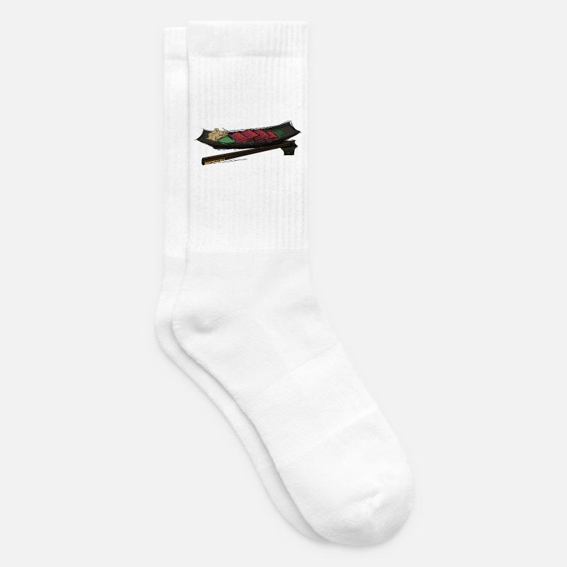 Sashimi King - Tennissocken - Weiß