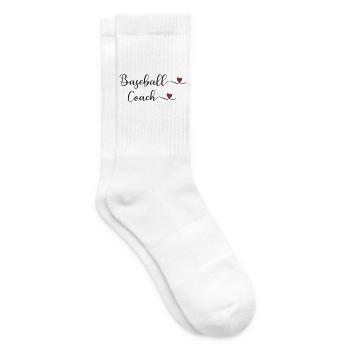 Baseball-Trainer - Tennissocken - Weiß - Rechts