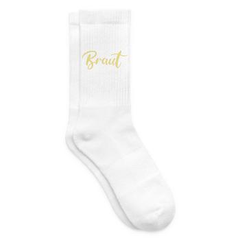 Braut - Tennissocken - Weiß - Rechts