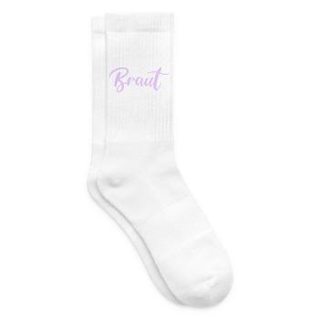 braut - Tennissocken - Weiß - Rechts