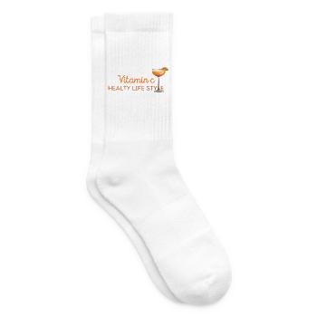 Ascorbinsäure - Tennissocken - Weiß - Rechts