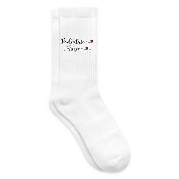 Kinderkrankenschwester - Tennissocken - Weiß - Rechts