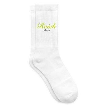 Reich geboren - Tennissocken - Weiß - Rechts