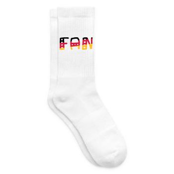 FAN - Shirt Germany - Tennis socks - white - Right