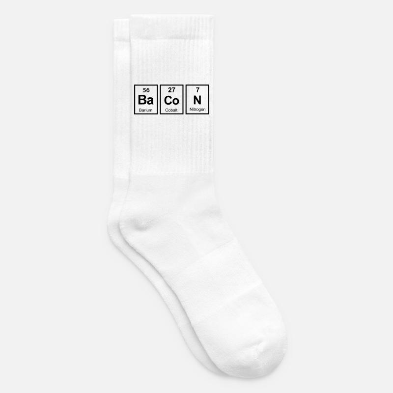 bacon - Tennissocken - Weiß