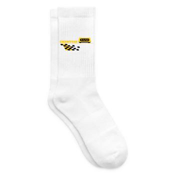 Chauffeur de taxi - Chaussettes de tennis - blanc - Droite