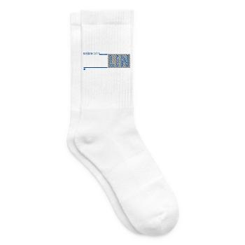 Berliner Urban City Style Fan Reise Streetwear - Tennissocken - Weiß - Rechts