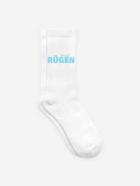 INSEL RÜGEN - Tennissocken - Weiß
