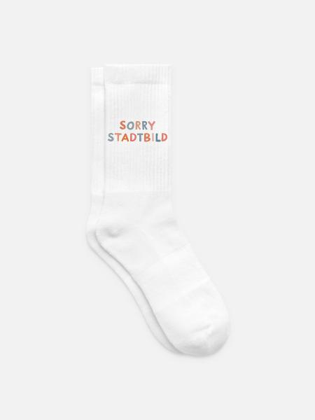 Sorry Stadtbild - Tennissocken - Weiß