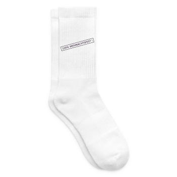 100 Prozent weihnachtsfest - Tennissocken - Weiß - Rechts