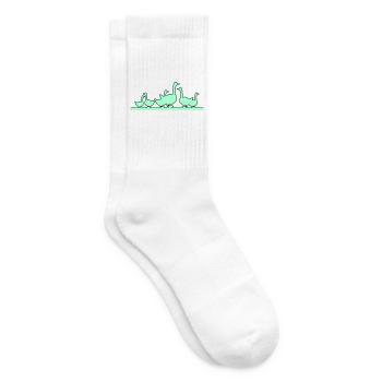 Ducks Geese - Tennis socks - white - Right
