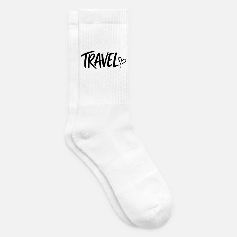 Travel - Tennis socks - white