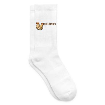 Teigflüsterer. – Sourdough community, baker Motiv. - Tennissocken - Weiß - Rechts