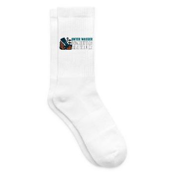 Tauchen Unter Wasser beginnt das Abenteuer. - Tennissocken - Weiß - Rechts