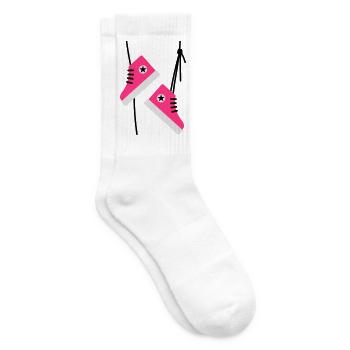Chuckie - Tennis socks - white - Right