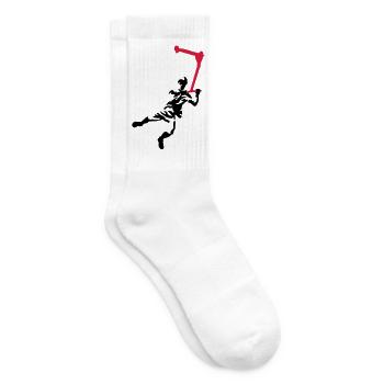 Kickscooter - Tennissocken - Weiß - Rechts