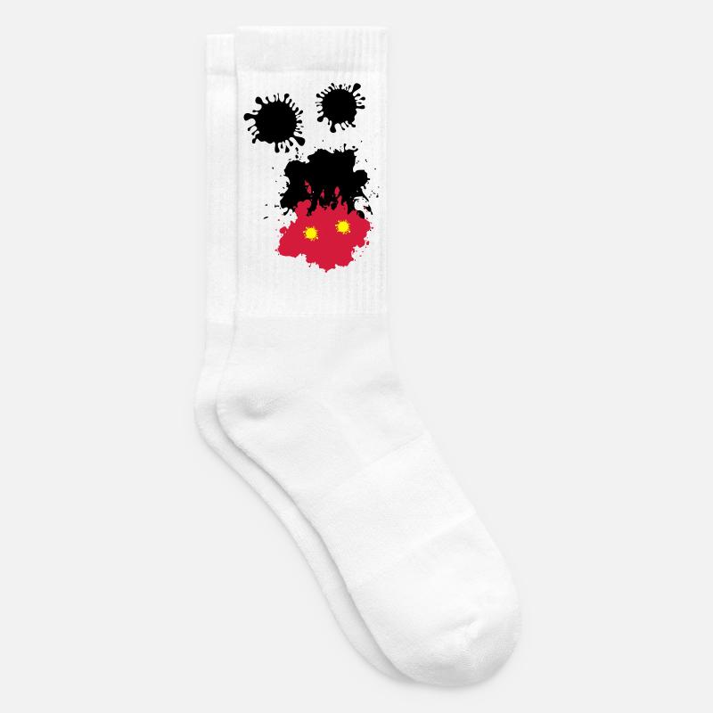 Maus-Spots - Tennissocken - Weiß