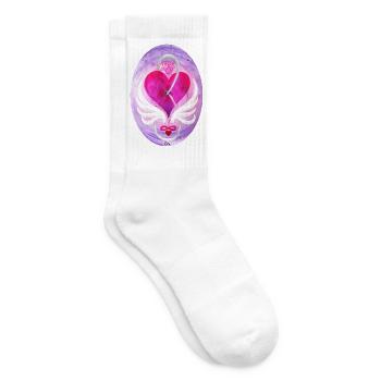 Liebe in Balance - Sonja Ariel von Staden - Tennissocken - Weiß - Rechts
