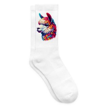 Alpaca - Tennis socks - white - Right