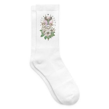 Majestic and graceful deer - Tennis socks - white - Right
