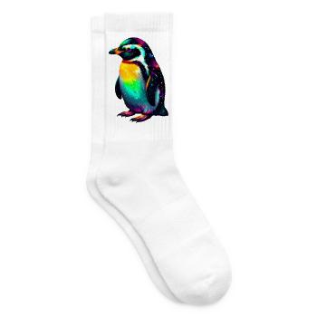 Pinguin - Tennissocken - Weiß - Rechts