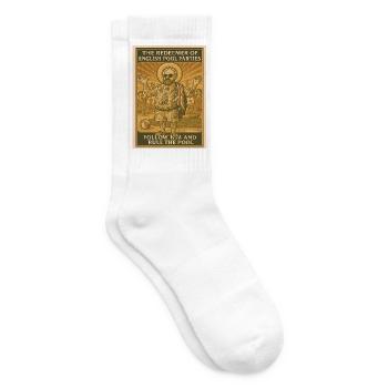 Le sauveur de la pool party anglaise - Chaussettes de tennis - blanc - Droite
