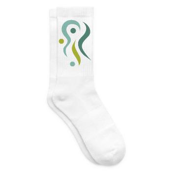 yoga_design_2 - Tennissocken - Weiß - Rechts