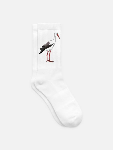 Storchvogel - Tennissocken - Weiß