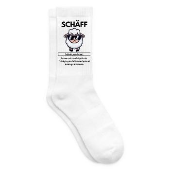 Schäff - Tennissocken - Weiß - Rechts