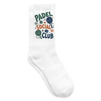 Vintage Padel Social Club - Tennissocken - Weiß - Rechts