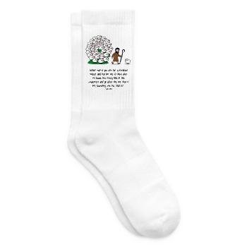 Hirte und Herde: komische Szene - Tennissocken - Weiß - Rechts