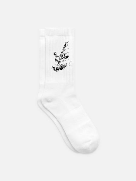 Windsurfer-Kind - Tennissocken - Weiß