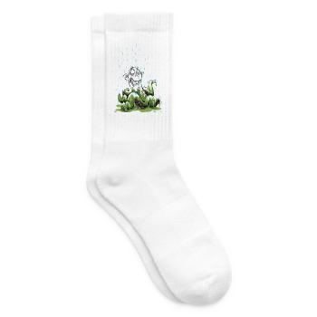 Regen Monster - Tennissocken - Weiß - Rechts