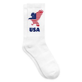 Flag verwenden - Tennissocken - Weiß - Rechts