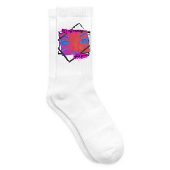 My reality - Tennissocken - Weiß - Rechts
