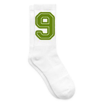 9- - Tennissocken - Weiß - Rechts