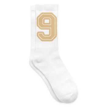 9 - Tennissocken - Weiß - Rechts