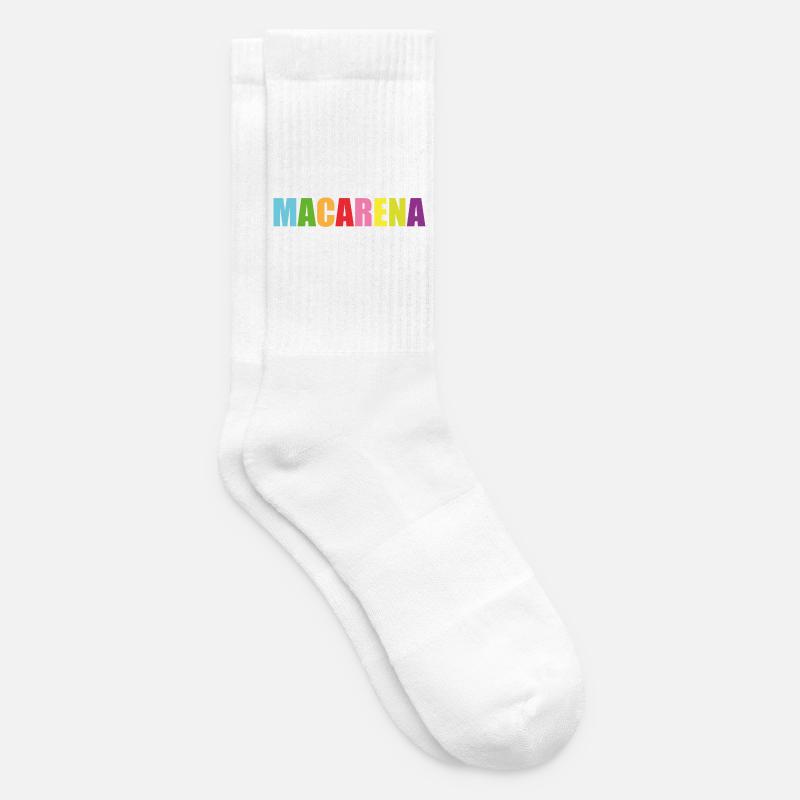 hey macarena - Chaussettes de tennis - blanc