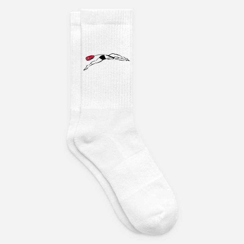 Rettungsschwimmer Tauch - Tennissocken - Weiß