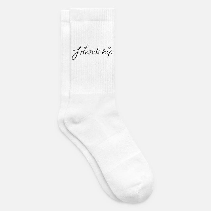 friendship - Tennis socks - white
