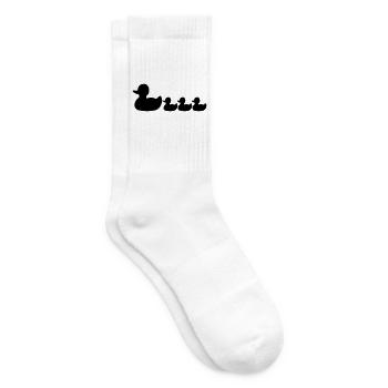 canards - Chaussettes de tennis - blanc - Droite