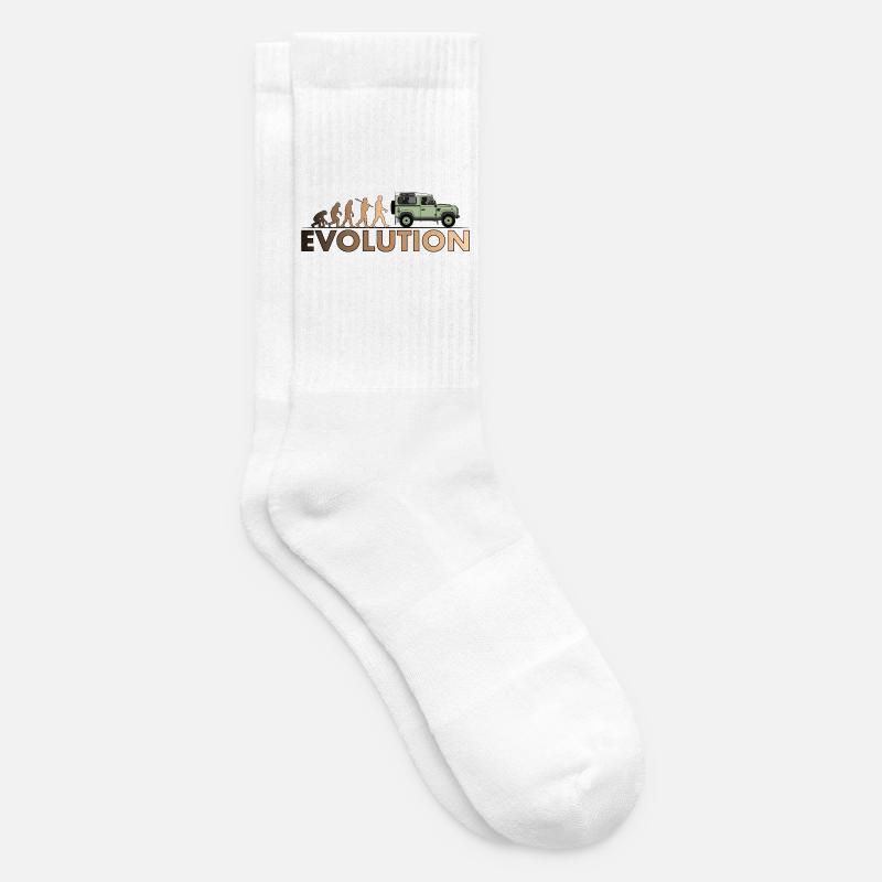 Defender 90 Evolution - Chaussettes de tennis - blanc