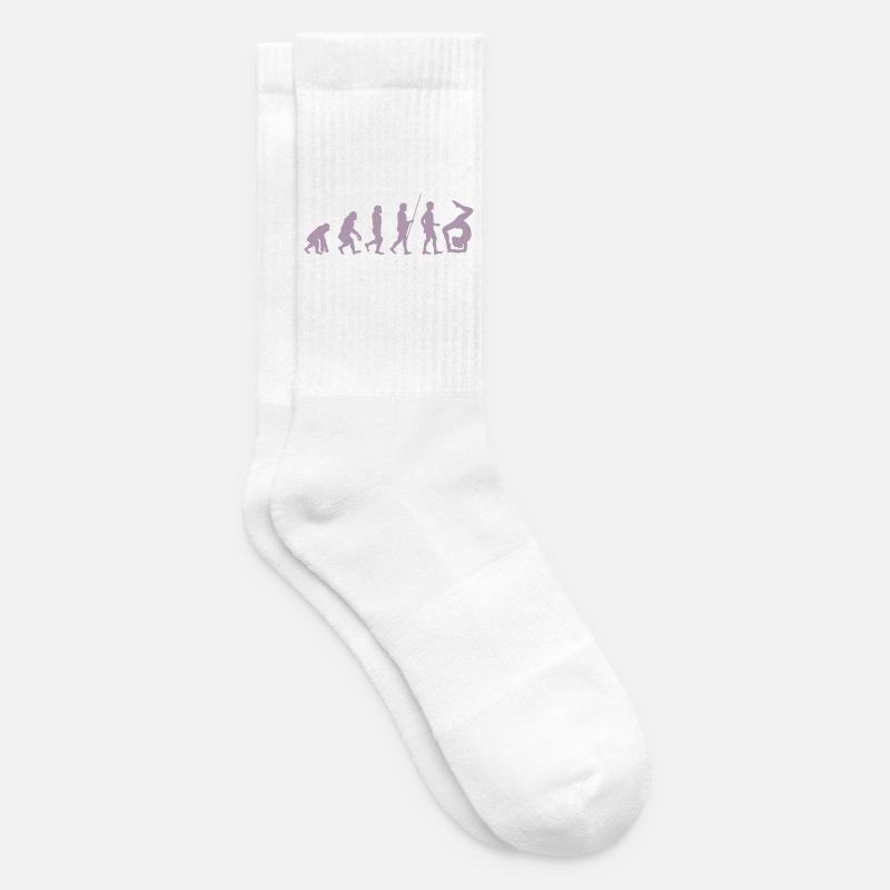 Turnerin Turner Evolution der Turnerin - Tennissocken - Weiß