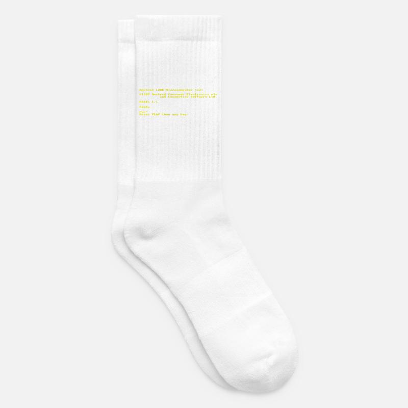 Interface rétro CPC 464 - Chaussettes de tennis - blanc