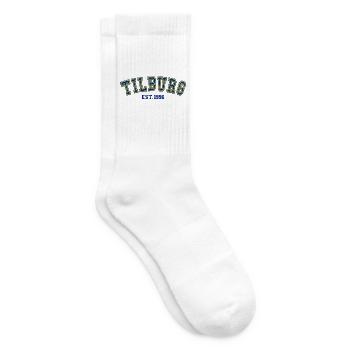 Tilburg gegründet 1996 - Tennissocken - Weiß - Rechts